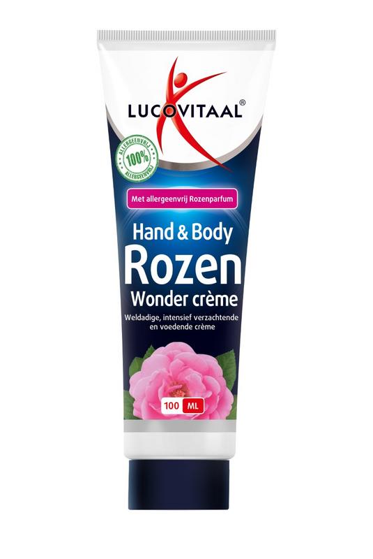 Met bloed bevlekt Misverstand Huiswerk Lucovitaal Hand & body rozen wonder creme