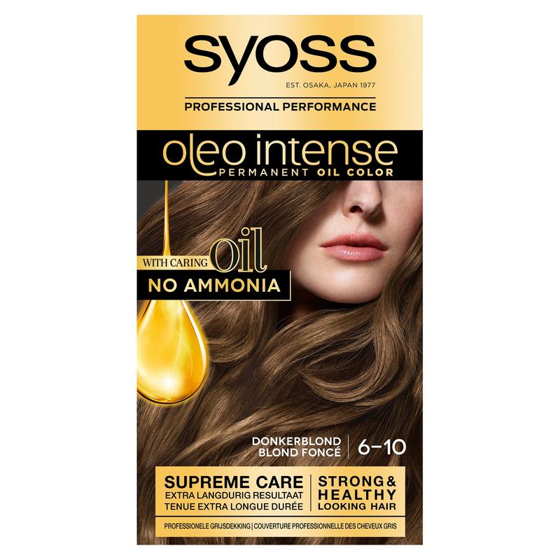 Calamiteit bewondering Toezicht houden Syoss Color Oleo Intense 6-10 donkerblond haarverf