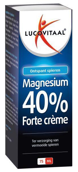 Eindeloos Desillusie toegang Lucovitaal Magnesium 40% forte creme