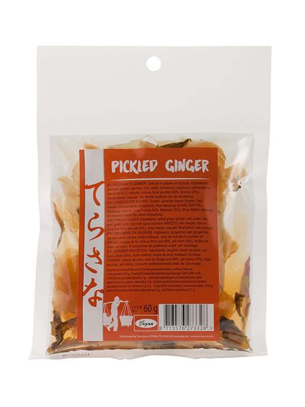 Ginger pickled vn terrasana org 60g (8713576273328)