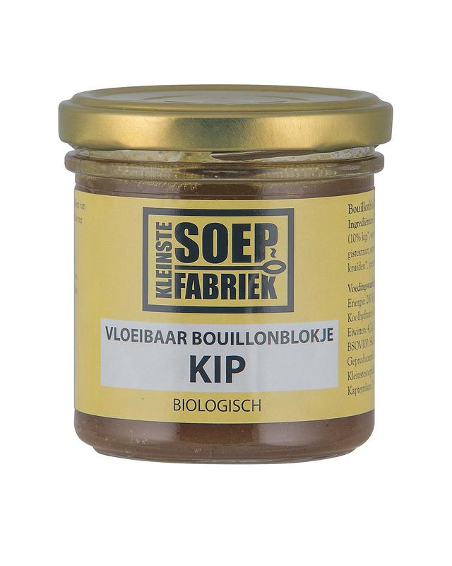 Kleinstesoepfabr Vloeibare bouillonblokjes kip bio
