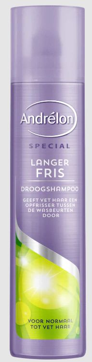 leren Antipoison Verplicht Andrelon Droogshampoo langer fris