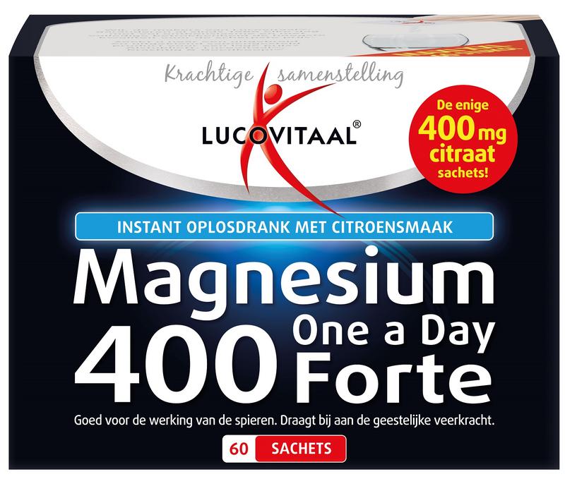 omdraaien oogopslag petticoat Lucovitaal Magnesium citraat poeder 400mg