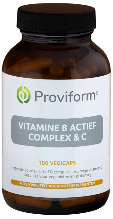 Verwachting fusie Verslagen Proviform Vitamine B actief complex & C